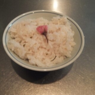 お餅　de  桜おこわ